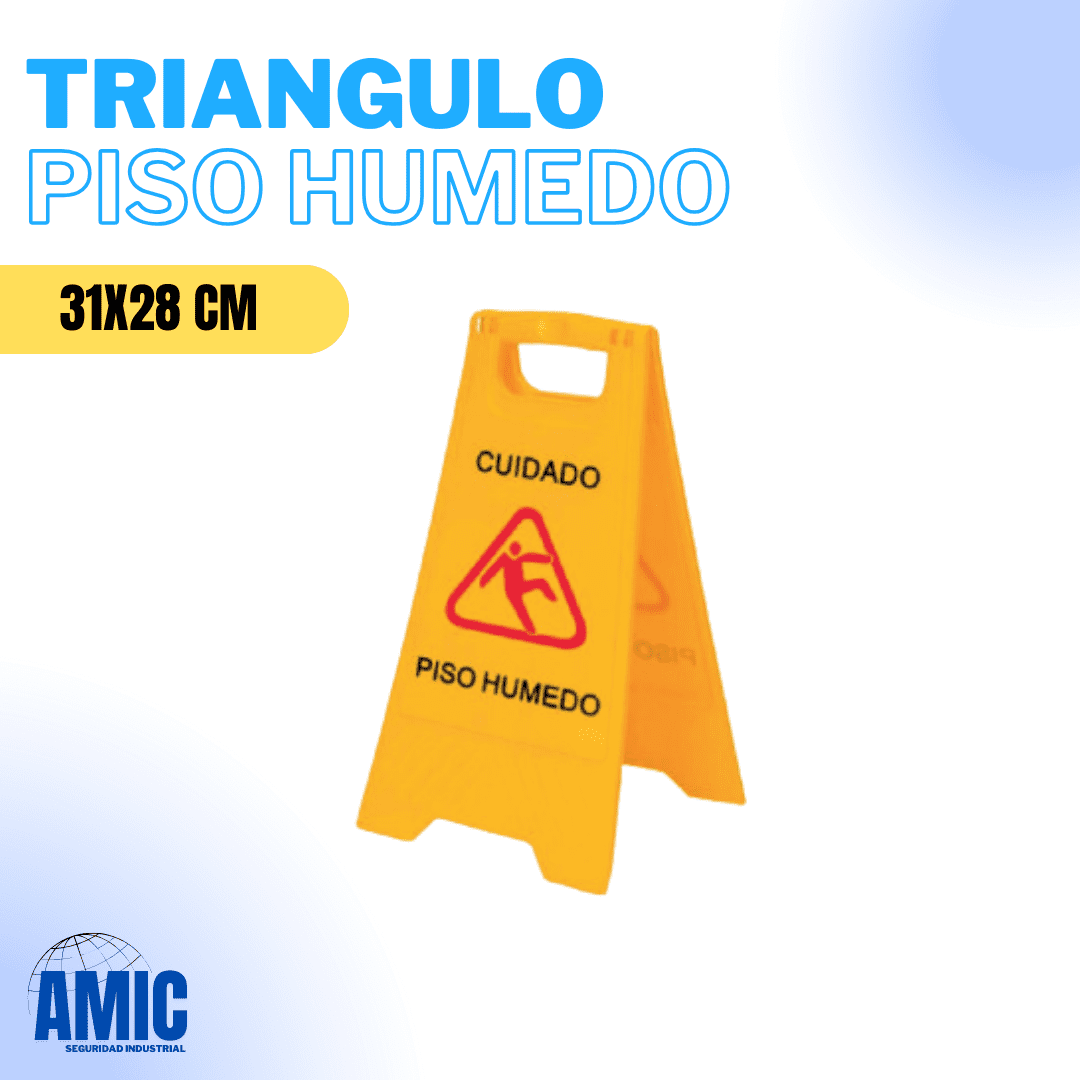 Triángulo Piso Húmedo